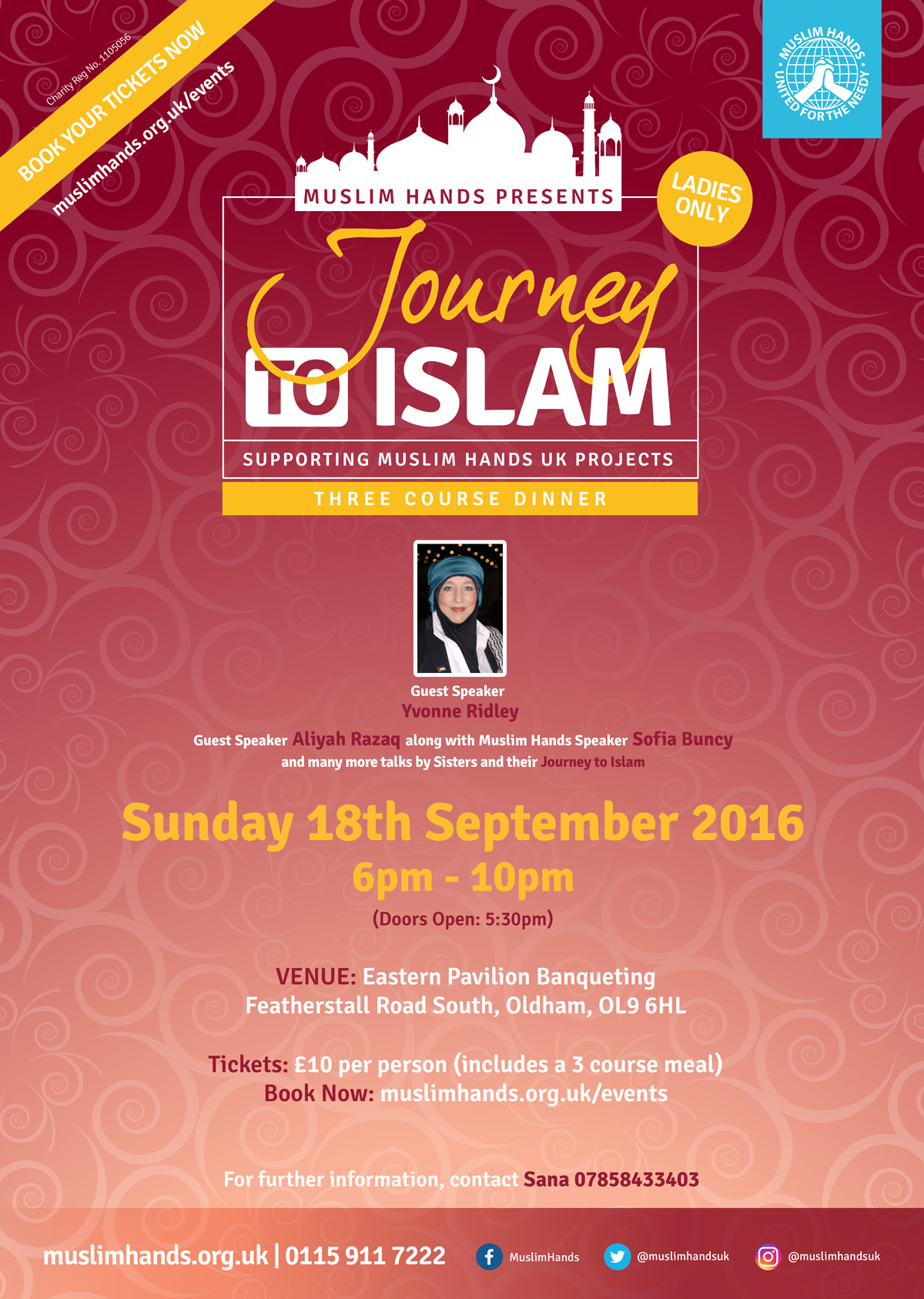 Journey to Islam Muslim Hands UK